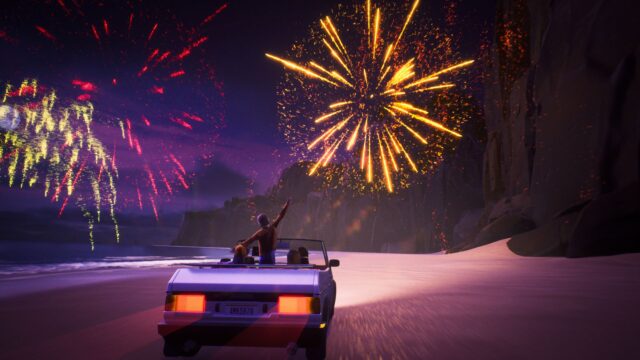 A screenshot from the video game Mixtape.