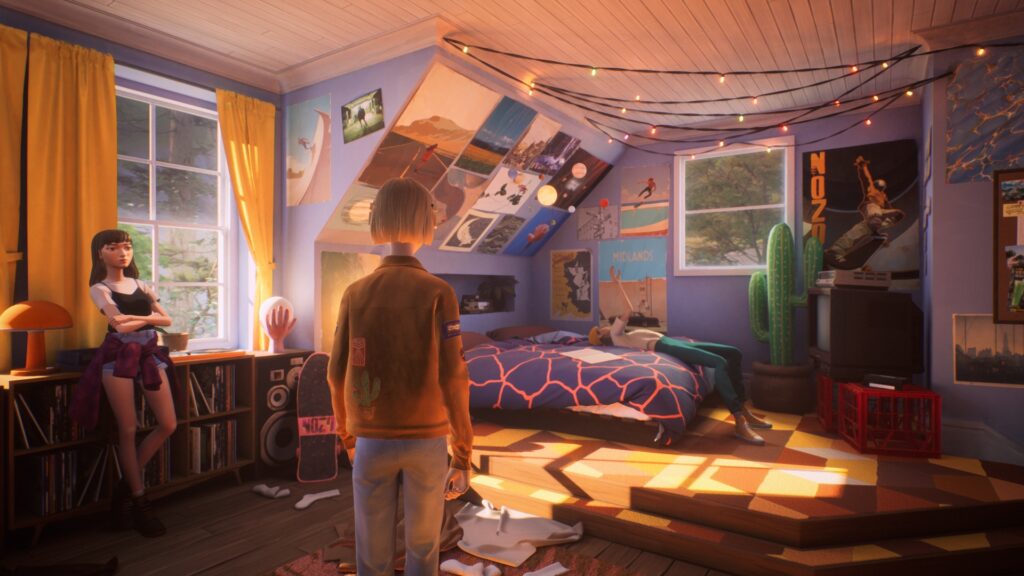 Screenshot from the game Mixtape