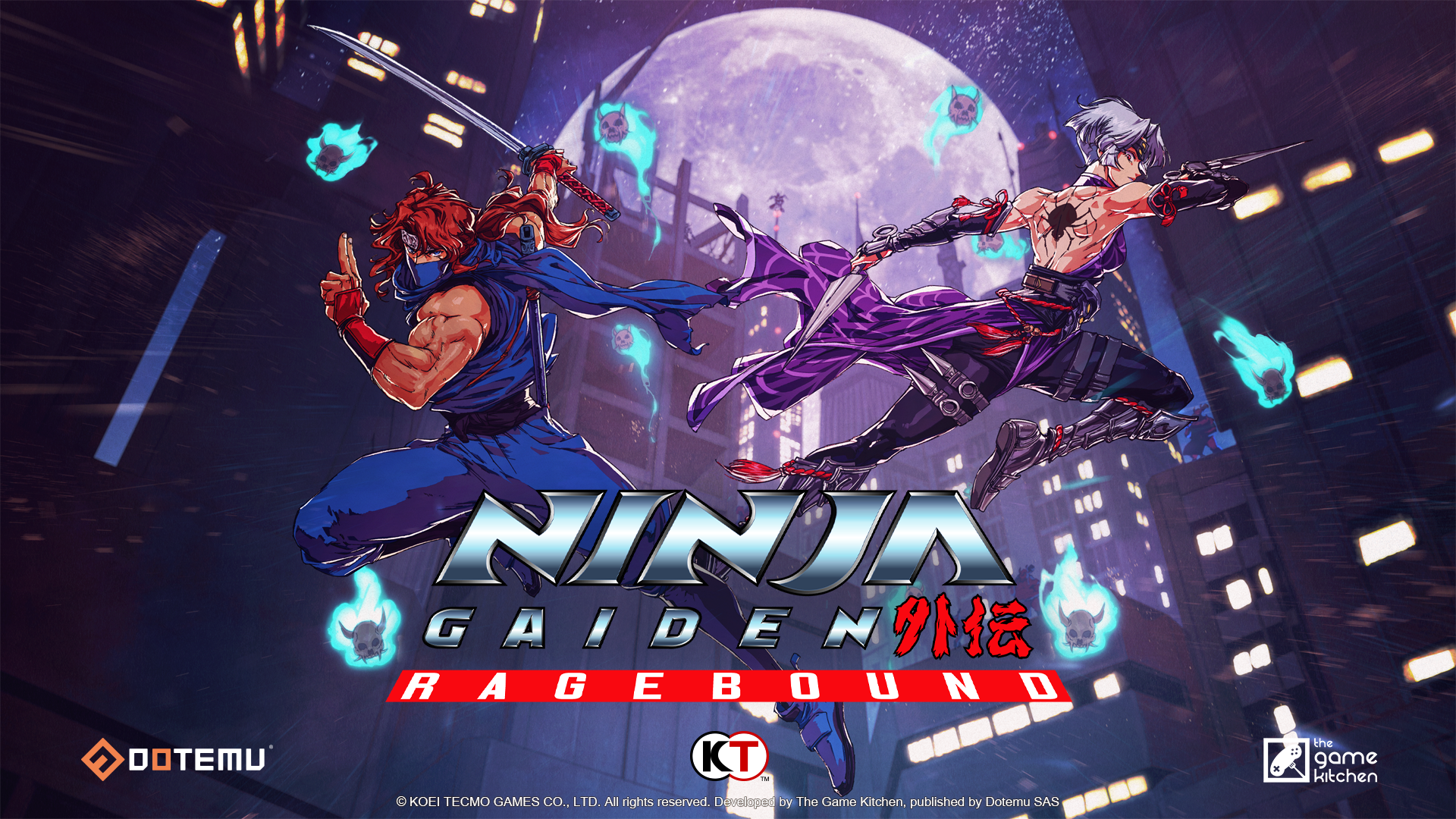 Key Art for the game Ninja Gaiden: Ragebound