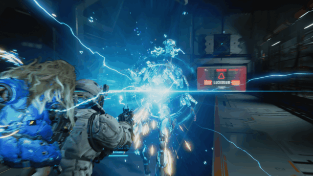 A screenshot from the game PRAGMATA.