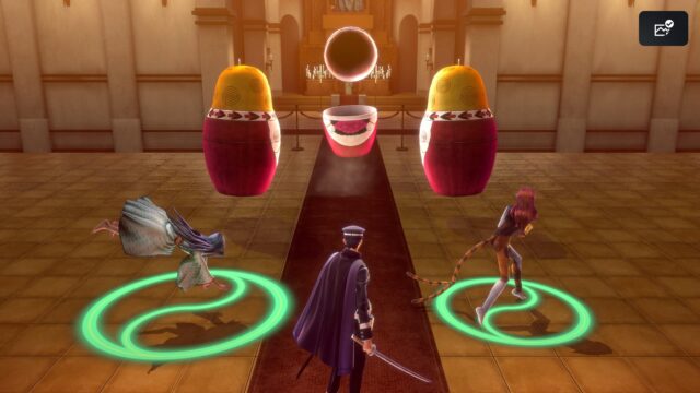 A screenshot from the game RAIDOU Remastered.