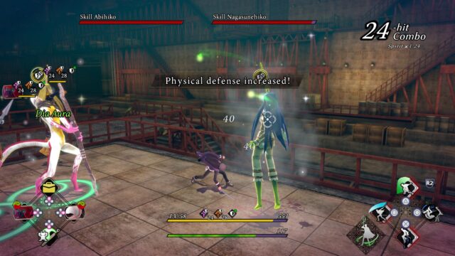 A screenshot from the game RAIDOU Remastered.