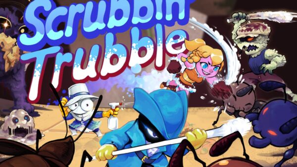 Scrubbin Trouble Key Art