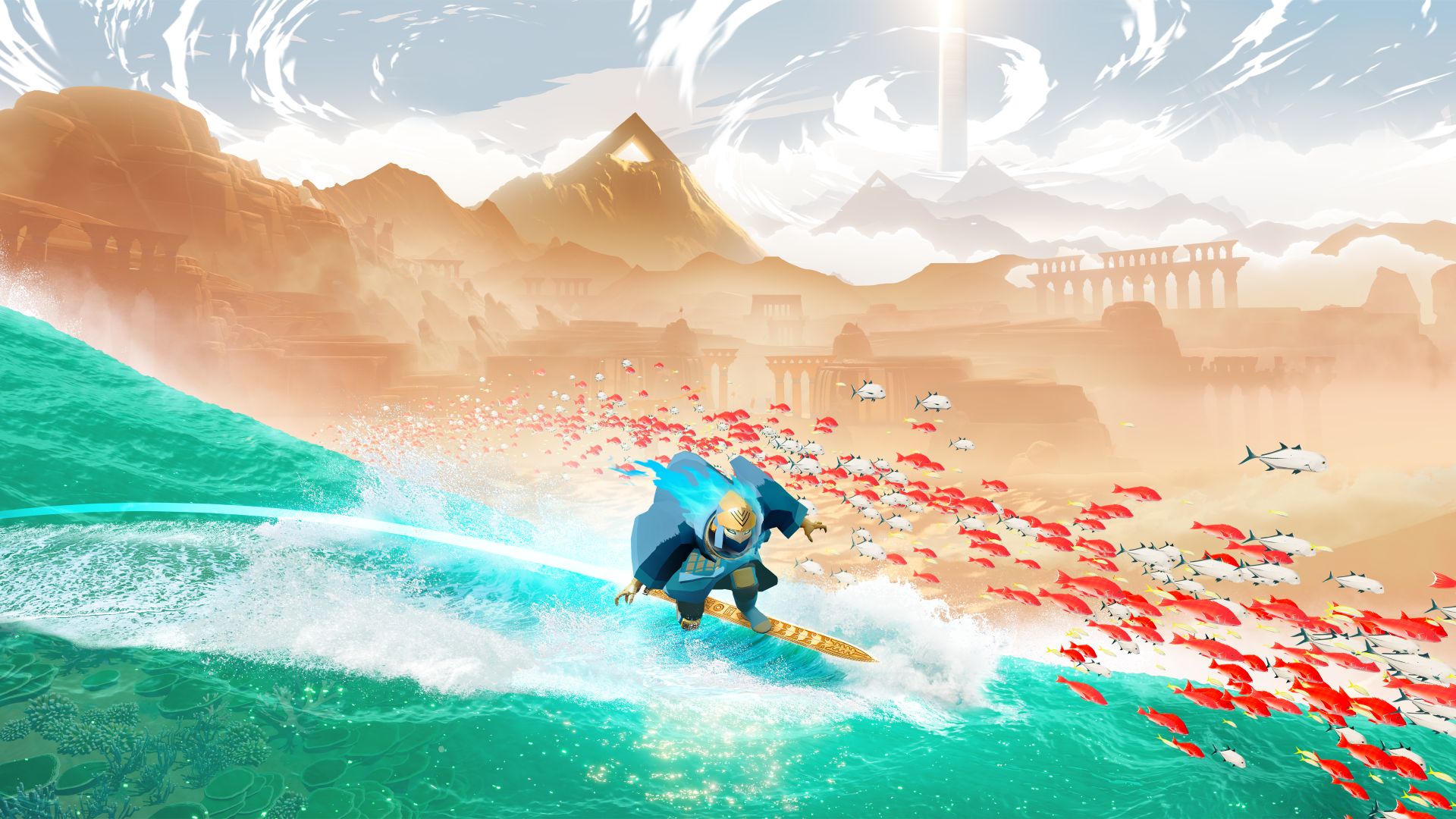 Sword of the Sea Key Art