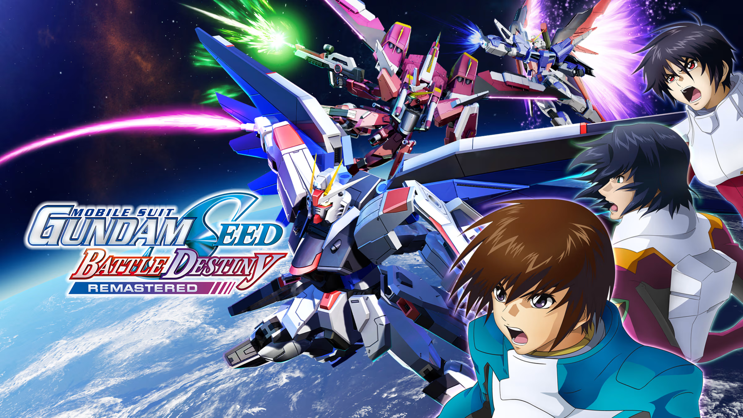 Mobile Suit Gundam Seed Battle Destiny Remastered keyart