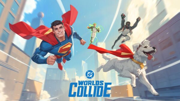 DC Worlds Collide key art