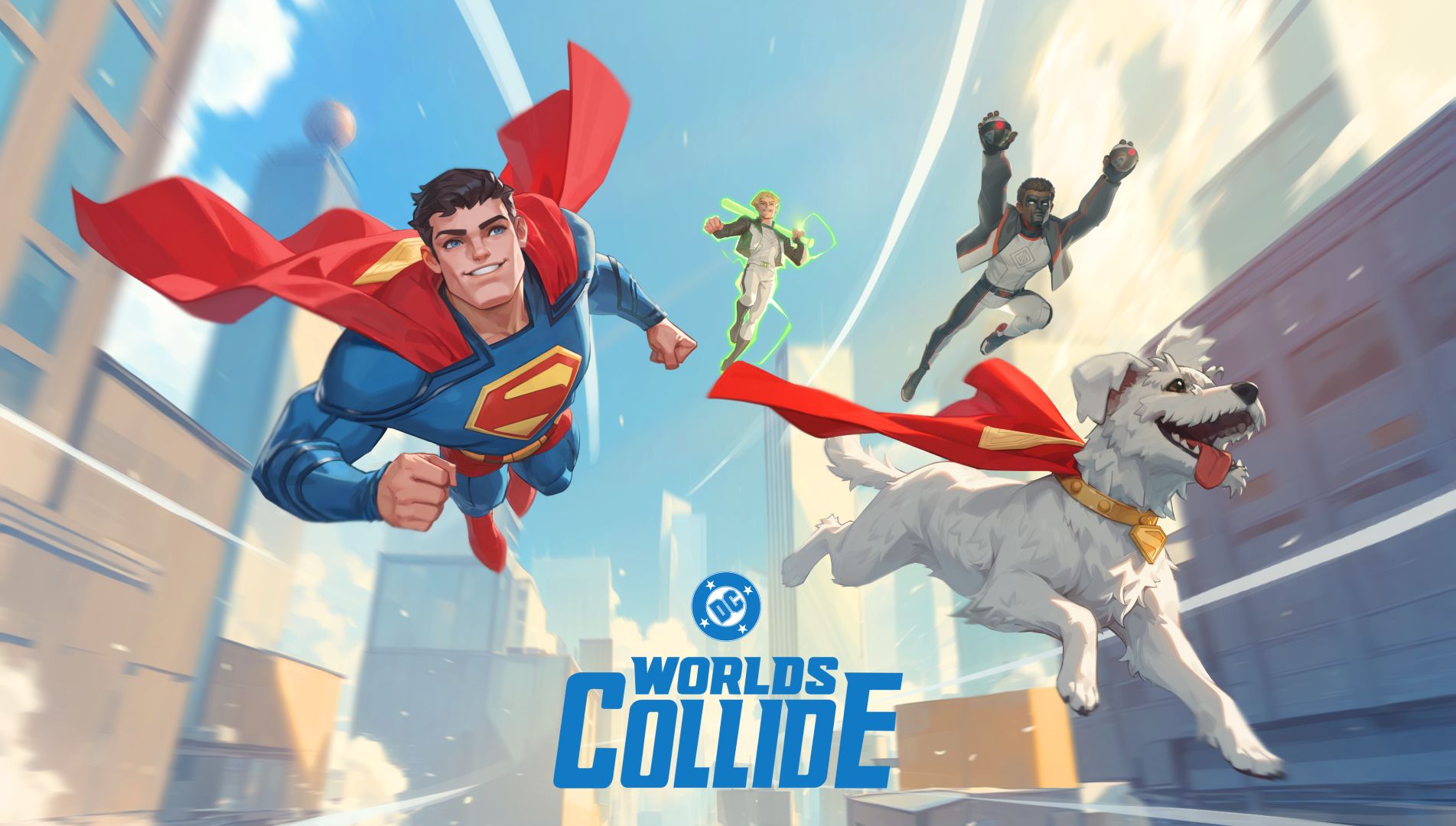 DC Worlds Collide key art