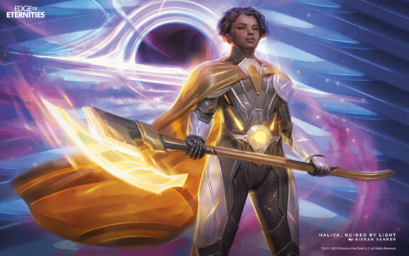 Haliya, Guided By Light Edge of Eternities Card Art