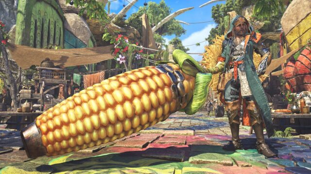 Monster Hunter Wilds Cornpopper Gunlance