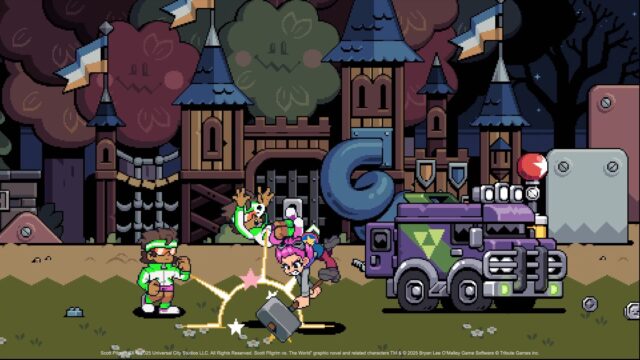 Scott Pilgrim EX game screenshot