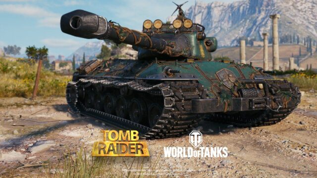 World of Tanks - IMT tank Lara Croft