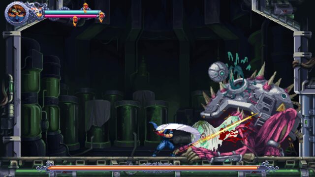 A screenshot from Ninja Gaiden: Ragebound