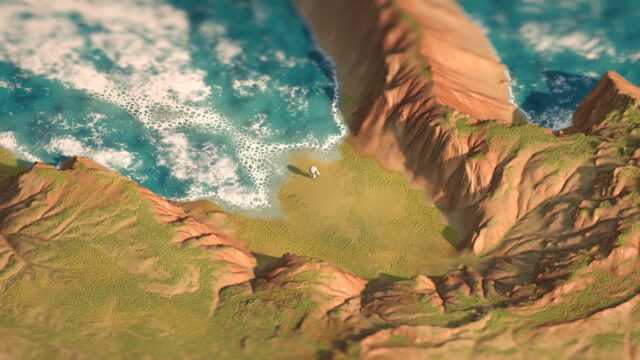 A screenshot from the game Beaten Path.