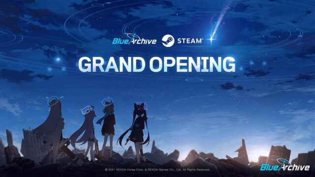 Blue Archive Steam Launch