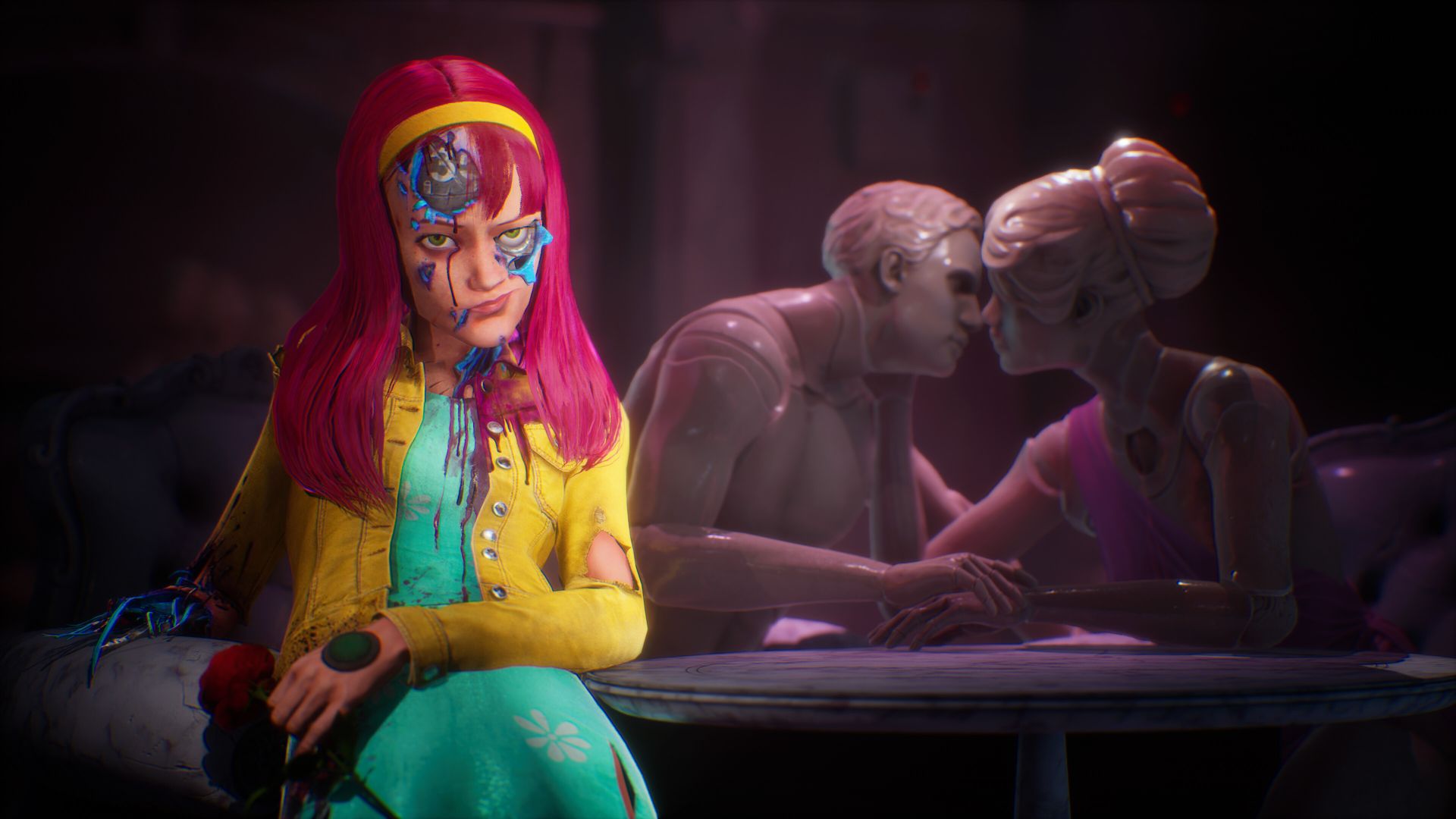 A screenshot from the game Judas