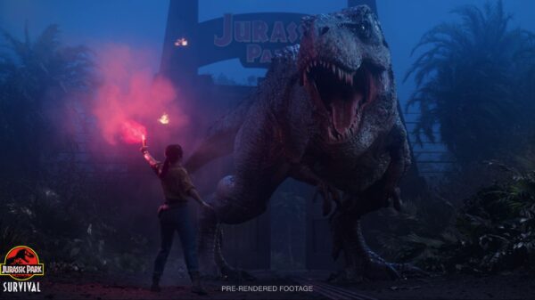 Jurassic Park Survival Maya TRex