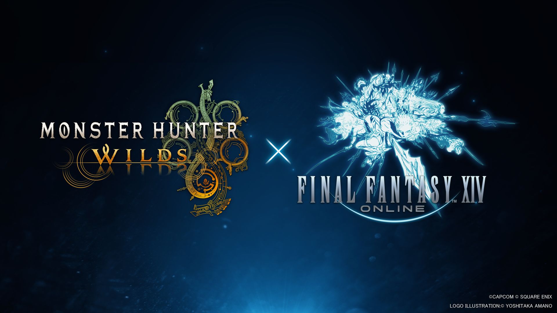 Monster Hunter Wilds x FFXIV Collab logo