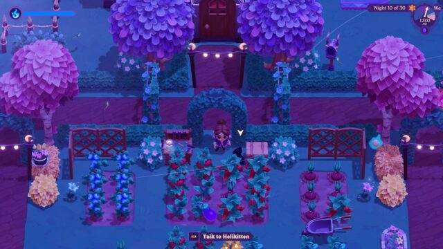 A screenshot from the game Moonlight Peaks