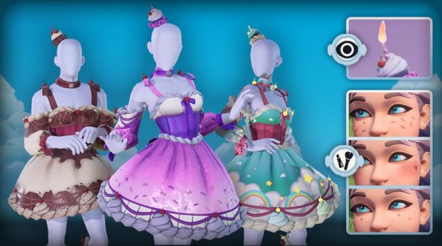 Palia Anniversary Set Birthday Cake Dress