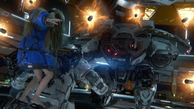 A screenshot from Pragmata