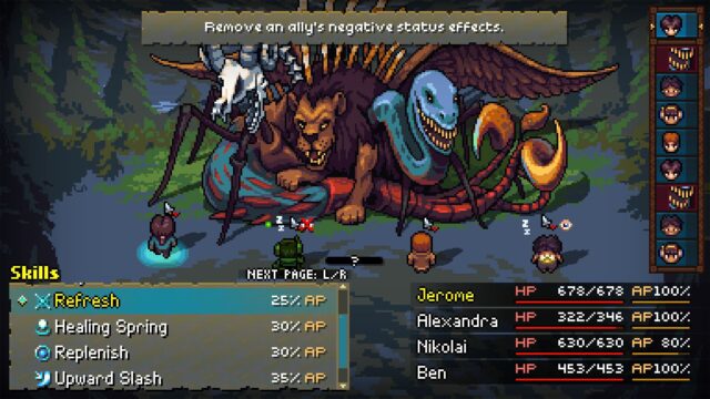 Quartet game screenshot