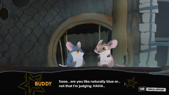 A screenshot from the game RatScum