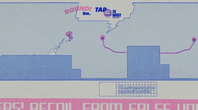 A screenshot from the game Rebounder