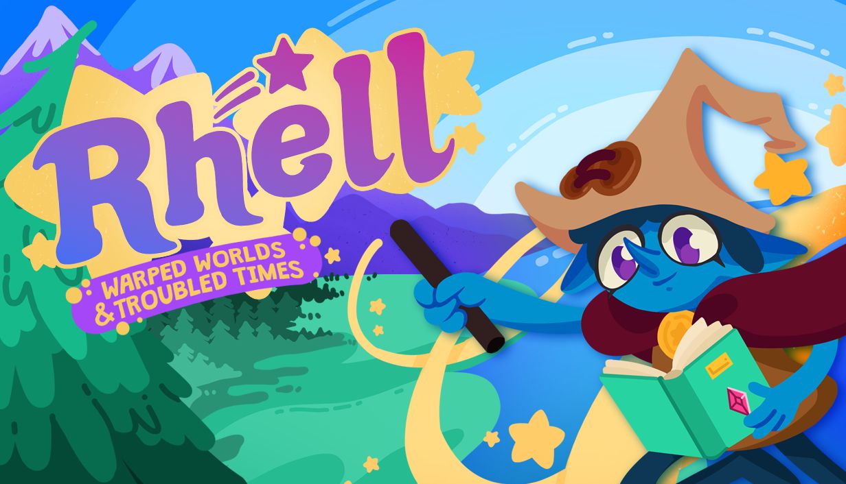 Rhell Warped Worlds and Troubled Times key art