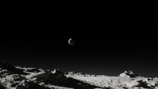 A screenshot from the game Routine