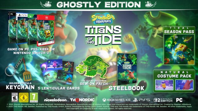 Spongebob Squarepants Titans of the Tide Ghostly Edition