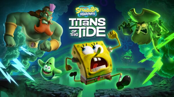 Spongebob Squarepants Titans of the Tide key art