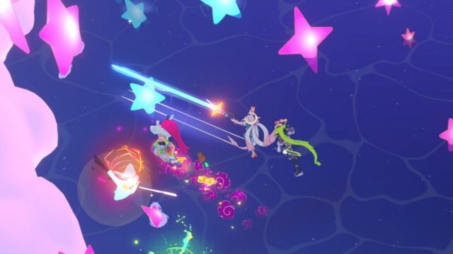 A screenshot from the game Starlight ReVolver