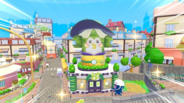 A game screenshot from Tamagotchi Plaza