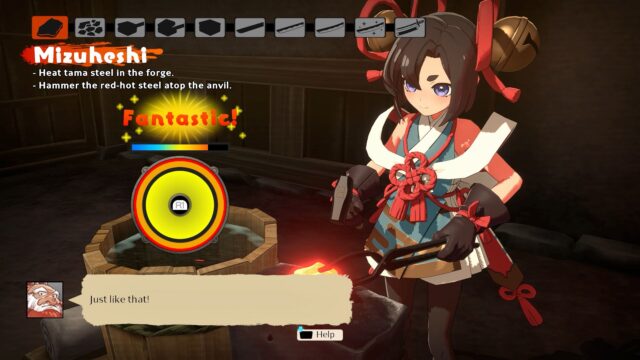 Screenshot from the game Towa and the Guardians of the Sacred Tree