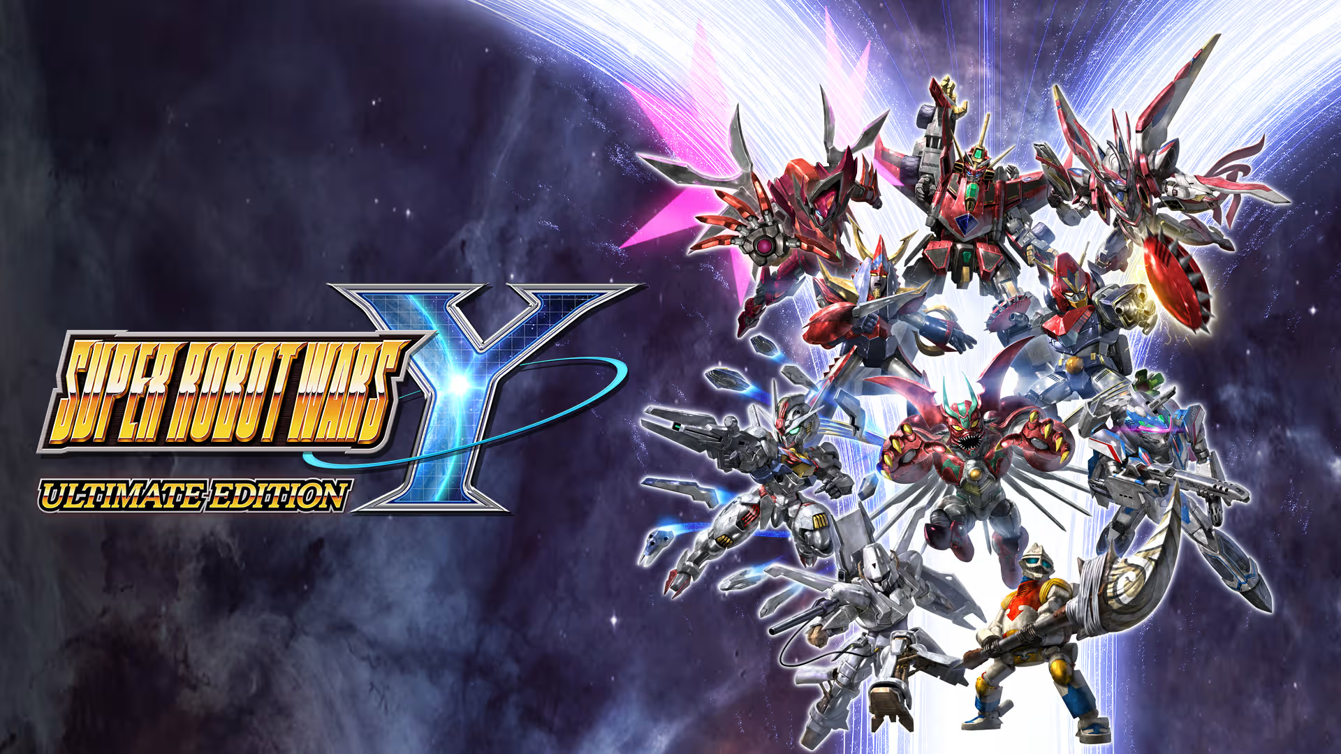 Super Robot Wars Y key art