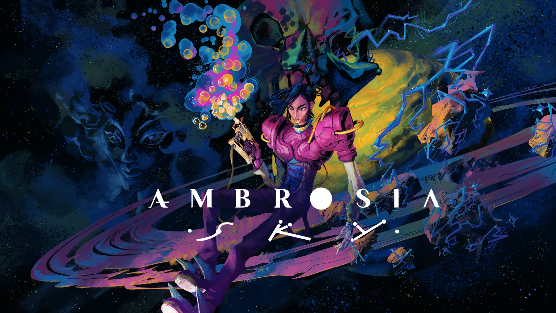 Key Art for the game Ambrosia Sky