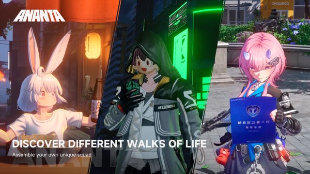 Assemble your squad in Ananta