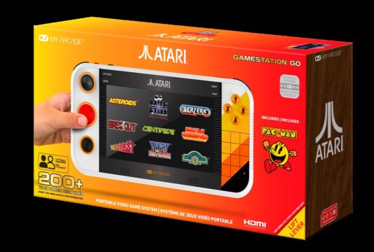 Atari Gamestation Go packaging