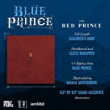 Blue Prince - The Red Prince children's book shot