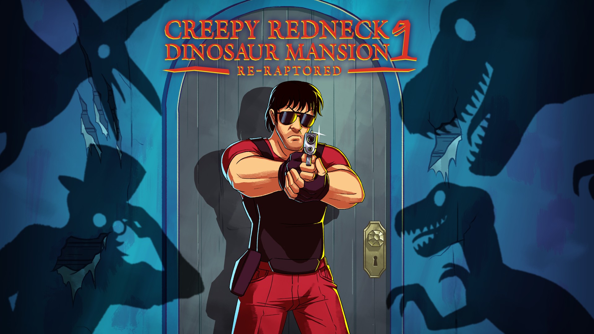 Creepy Redneck Dinosaur Mansion 1 key art