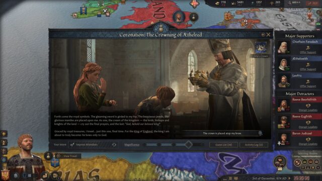 Crusader Kings 3 Coronations game screenshot