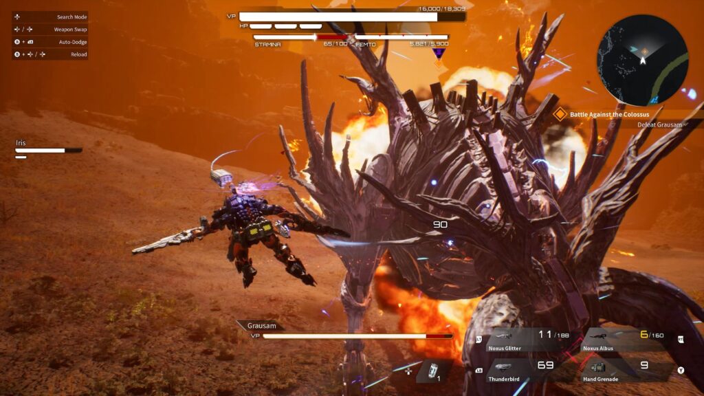 Daemon x Machina Titanic Scion - Grausam Omega