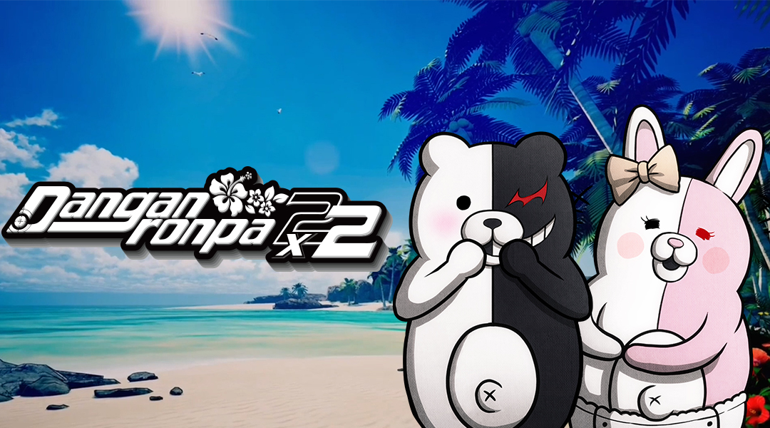 Key Art for the game Danganronpa 2x2.