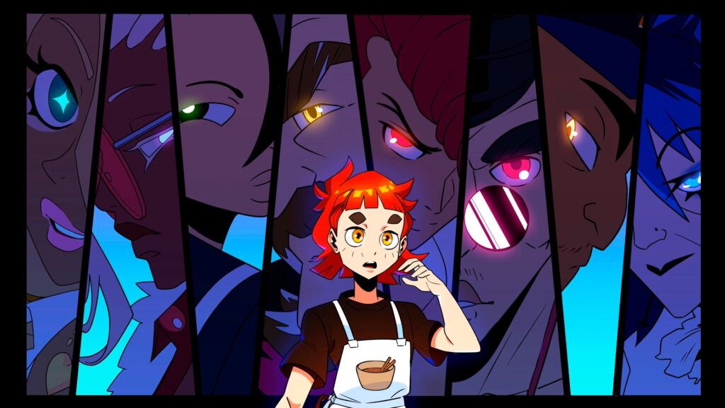 A game screenshot from Denshattack!