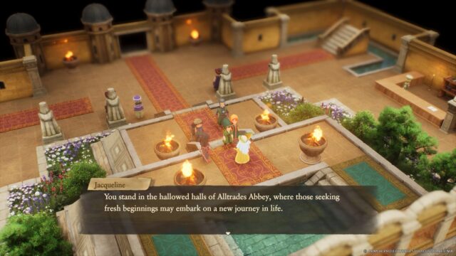 Dragon Quest VII Reimagined church screenshot
