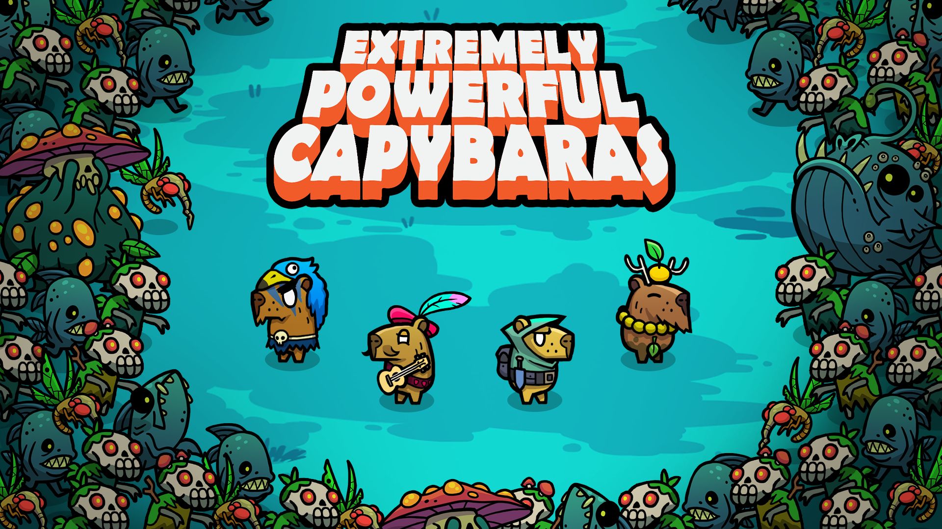 Extremely Powerful Capybaras key art