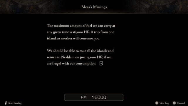 A screenshot from Final Fantasy Tactics - The Ivalice Chronicles showing off the sound Mesa's Musings.
