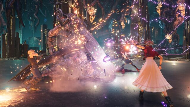 Final Fantasy VII Remake Intergrade battle screenshot