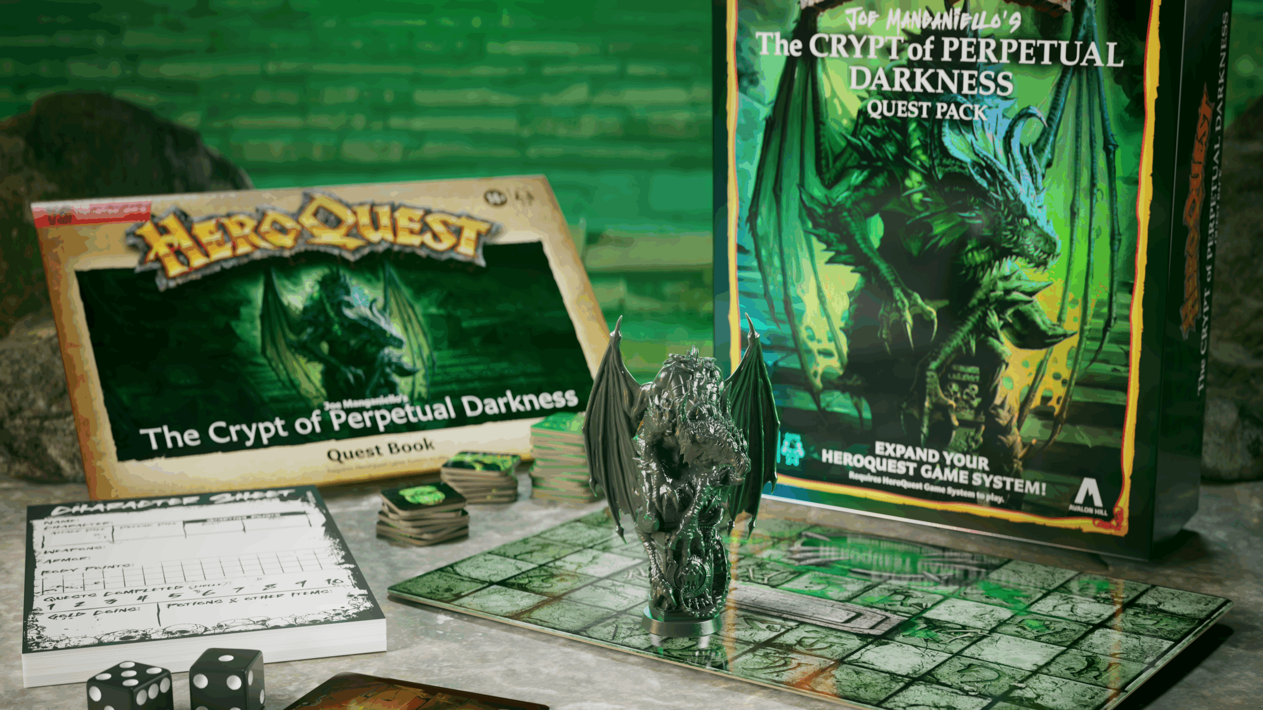 HeroQuest: The Crypt of Perpetual Darkness box art
