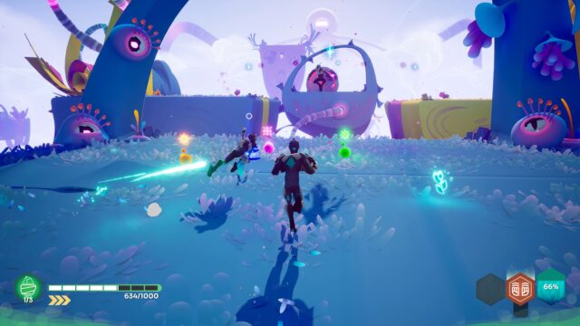 A screenshot from the game Godbreakers
